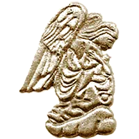 3D Emblem: Angel Praying