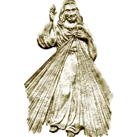 3D Emblem: Jesus Devine Mercy