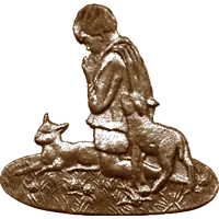 3D Emblem: Praying Child