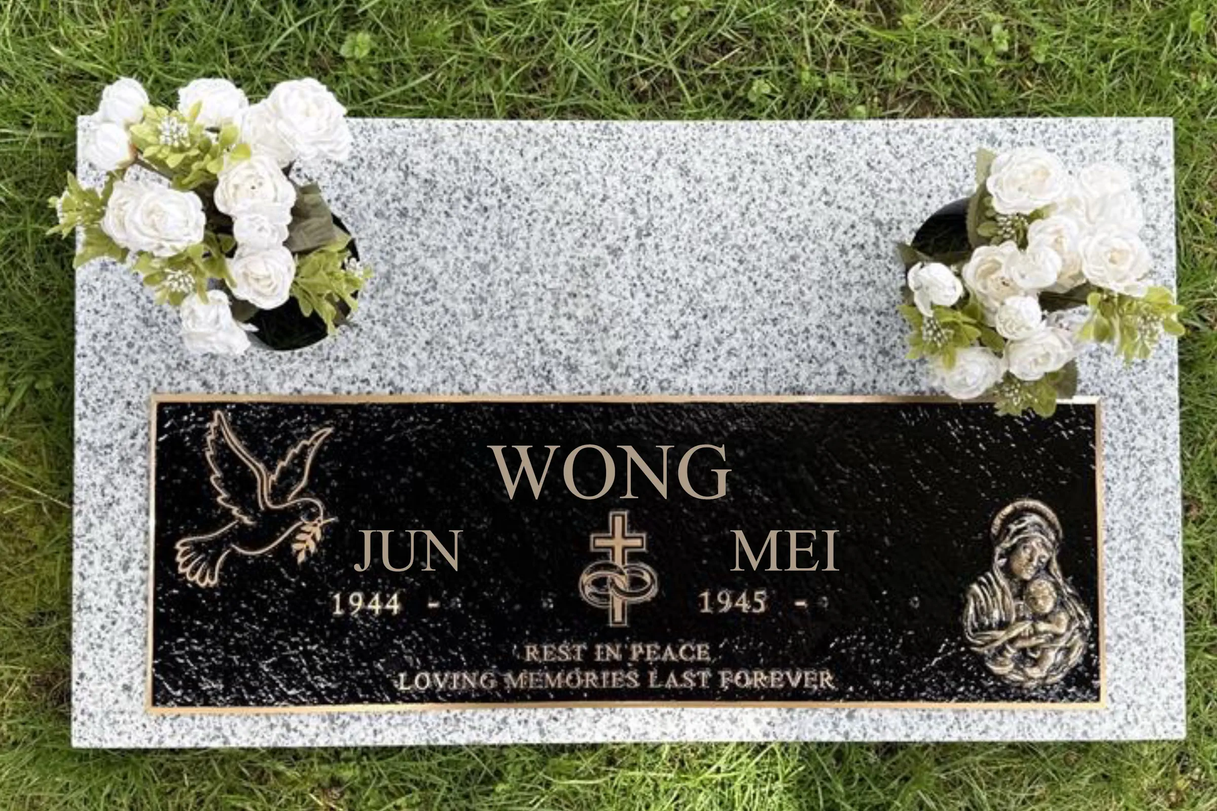 Double-Cremation-Memorial-Dove